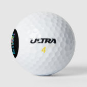 100 dagen van 5e klas T rex dinosaurus school Golfballen (Logo)