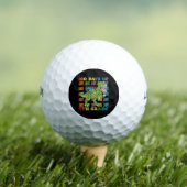 100 dagen van 5e klas T rex dinosaurus school Golfballen (Insitu Shirt)