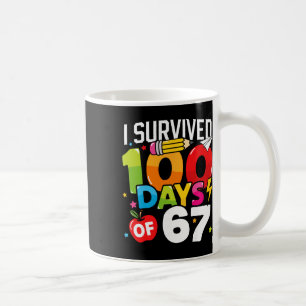 100 Dagen Van 67 100ste Dag Van School Kinderen Le Koffiemok