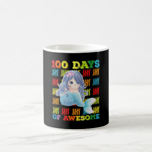 100 dagen van Awesome Mermaid 100ste dag van schoo Koffiemok