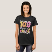 100 dagen van Band Aids School Nurse 100ste dag va T-shirt (Voorkant volledig)