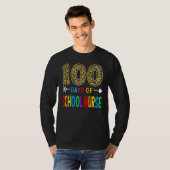 100 dagen van de 100e dag van de leerling van de v t-shirt (Voorkant volledig)
