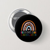 100 dagen van de 100e schooldag in T Ronde Button 5,7 Cm (Voorkant /achterkant)