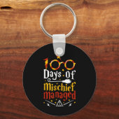100 dagen van de 100e schooldag sleutelhanger (Voorkant)