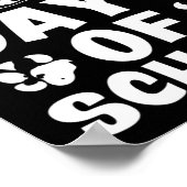 100 dagen van de Dalmatische school jongens meisje Poster (Hoek)