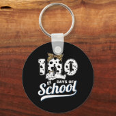 100 dagen van de Dalmatische school jongens meisje Sleutelhanger (Voorkant)
