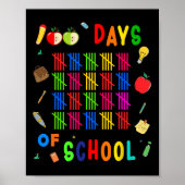 100 dagen van de eerste 100 dagen van de schooller poster (Voorkant)