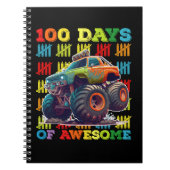 100 dagen van de Geweldige school van de Monstervr Notitieboek (Voorkant)