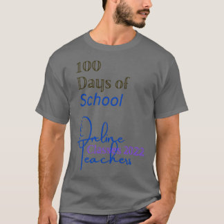 100 dagen van de klas van leerkrachten op school O T-shirt