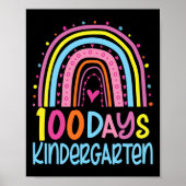 100 dagen van de kleuterschool Rainbow Happy 100th Poster (Voorkant)