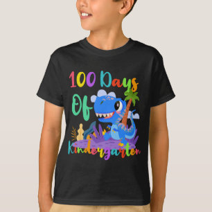 100 dagen van de leerkracht Kindergarten Funny Din T-shirt