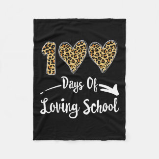 100 dagen van de liefdesschool fleece deken