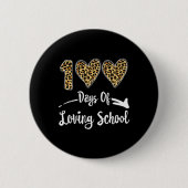 100 dagen van de liefdesschool ronde button 5,7 cm (Voorkant)