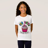 100 dagen van de met Fun besproeide school T-shirt (Voorkant volledig)