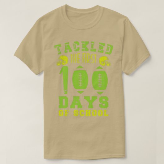 100 dagen van de school De eerste 100 dagen van de T-shirt (Design voorkant)
