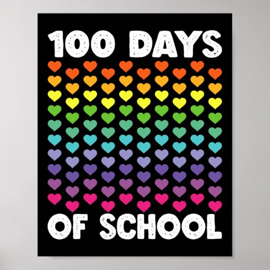 100 dagen van de school en nog steeds liefhebbend, poster (Voorkant)