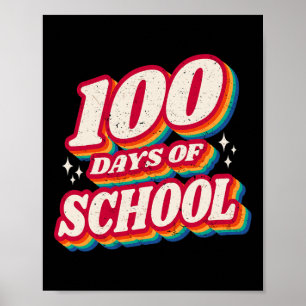 100 dagen van de school en nog steeds liefhebbend, poster