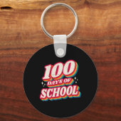 100 dagen van de school en nog steeds liefhebbend, sleutelhanger (Voorkant)