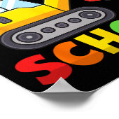 100 dagen van de School Graafmachine Thema voor ki Poster (Hoek)