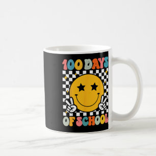 100 dagen van de school Groovy Smile Face Koffiemok