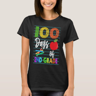 100 dagen van de tweede klas meisjes jongens 100 d t-shirt