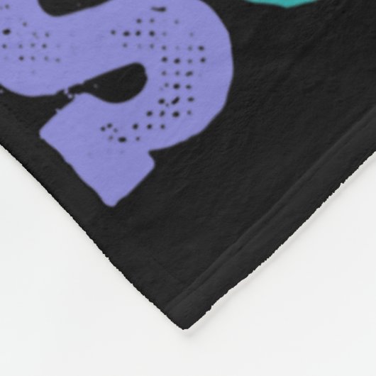 100 dagen van de Vrachtwagen van het Schoolmonster Fleece Deken (Hoek)