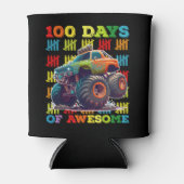 100 dagen van een geweldige monstertruck 100ste da blikjeskoeler (Voorkant)