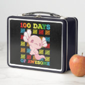 100 dagen van geweldige Axolotl 100ste dag van sch (In situ)