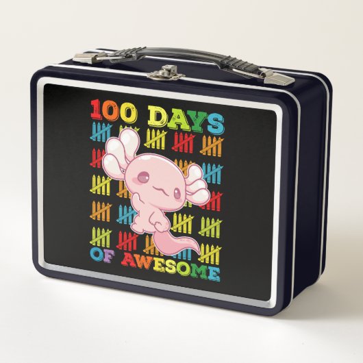 100 dagen van geweldige Axolotl 100ste dag van sch (Voorkant)