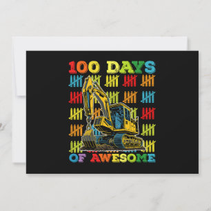 100 dagen van Geweldige graafmachine 100ste dag va Kaart