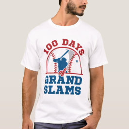100 Dagen van Grand Slams Honkbal T-shirt