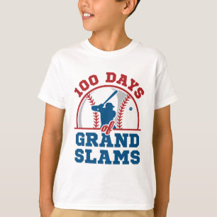 100 Dagen van Grand Slams Honkbal T-shirt