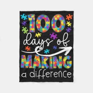 100 dagen van het maken van verschil 100ste dag va fleece deken