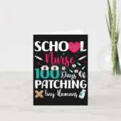 100 Dagen Van Het Patchen Van Tiny Humans School N Kaart (Voorkant)