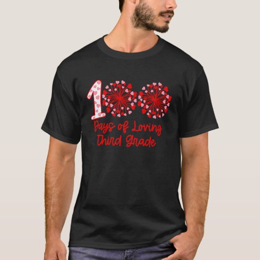 100 dagen van het verlaten van het hart van de der t-shirt (Voorkant)