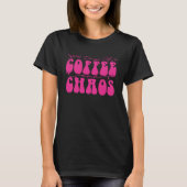 100 Dagen van Koffie en Chaos School Leraar Pullov T-shirt (Voorkant)