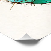 100 dagen van leerprestaties Educatief Perfect Poster (Hoek)