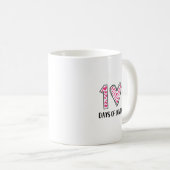 100 dagen van liefdevolle school 100ste dag van sc koffiemok (Voorkant rechts)