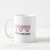 100 dagen van liefdevolle school 100ste dag van sc koffiemok (Links)