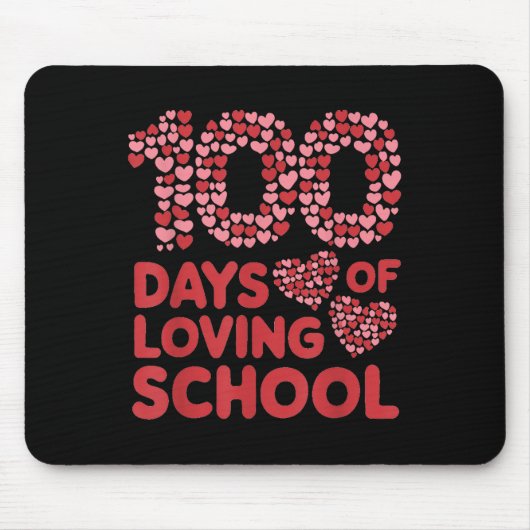100 dagen van liefdevolle schoollerares vrouwen 10 muismat (Voorkant)