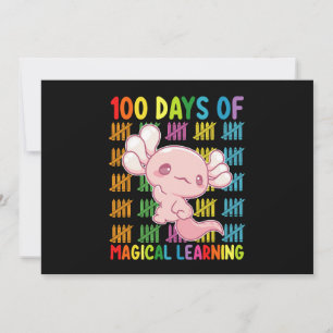 100 dagen van magisch leren Axolotl School Kaart