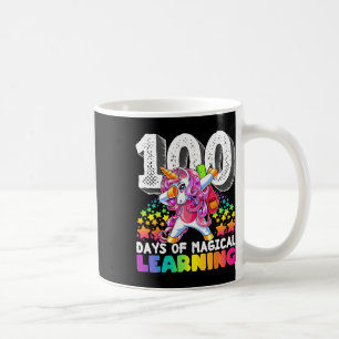 100 dagen van magisch leren dabbing eenhoorn cadea koffiemok