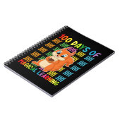 100 dagen van magisch leren eekhoorn school notitieboek (Linkerzijde)