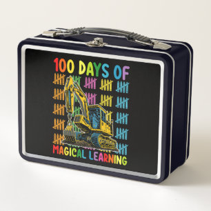 100 dagen van magisch leren graafmachine school