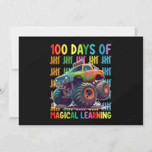 100 dagen van Magisch Leren Monster Truck School Kaart