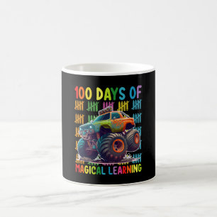 100 dagen van Magisch Leren Monster Truck School Koffiemok