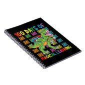 100 dagen van magisch leren t rex dinosaurus schoo notitieboek (Rechterzijde)