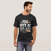 100 dagen van pleisters - school verpleegkundige 1 t-shirt (Voorkant volledig)