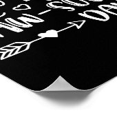 100 dagen van puppy puppy Schattige hondje gelukki Poster (Hoek)