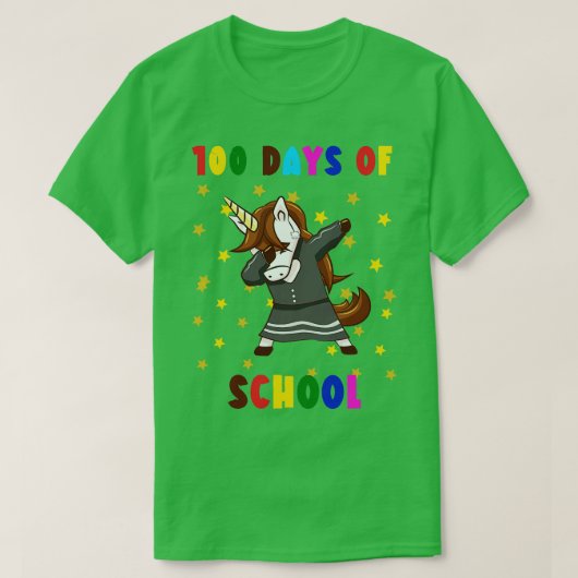 100 dagen van school 6 t-shirt (Design voorkant)